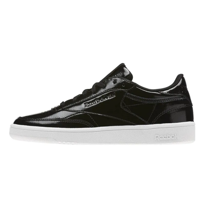Reebok CLUB C 85 PATENT BLACK/WHITE 