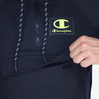 Champion RUBBER LOGO HALF ZIP 