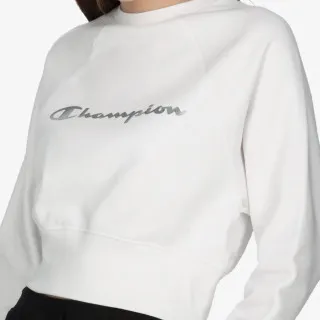 Champion WHITE TAPE CREWNECK 