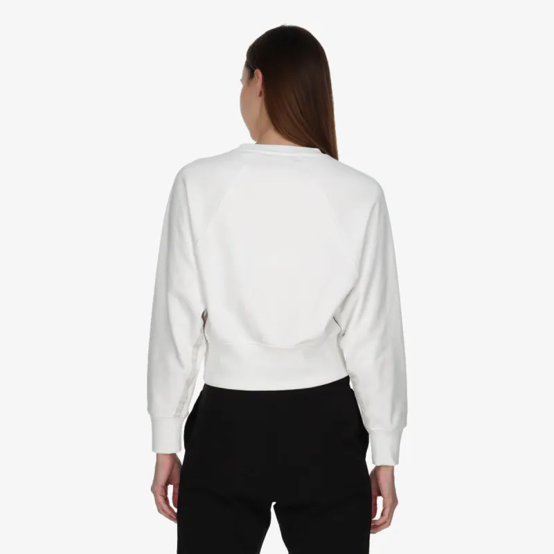 Champion WHITE TAPE CREWNECK 