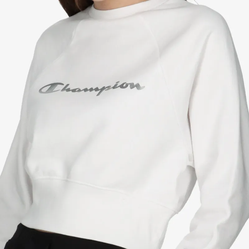 Champion WHITE TAPE CREWNECK 