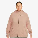 Nike W NSW ESSNTL FLC FZ HDY PLUS 