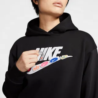 Nike W NSW ICN CLSH FLC HOODIE BB 