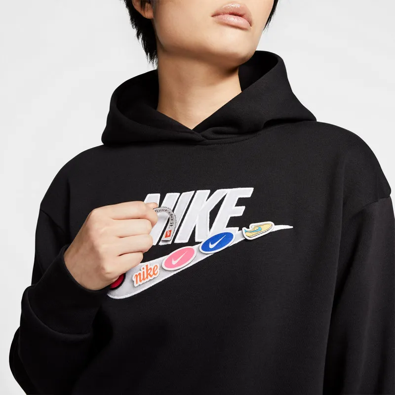 Nike W NSW ICN CLSH FLC HOODIE BB 