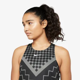 Nike W NK TANK RUNWAY GEO PR 