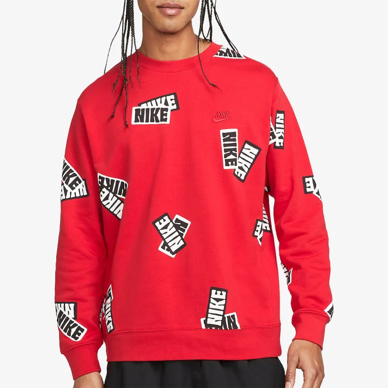 Nike M NSW SPE+ FT AOP CREW STKR 