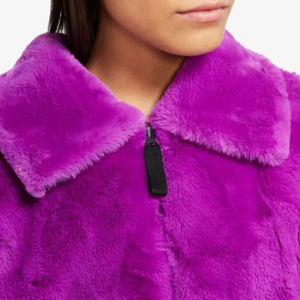 Nike W NSW FX FUR GFX AOP LNG JKT 