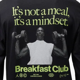Nike M J DF SPRT BC GFX LS CREW 