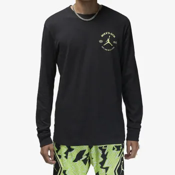 Nike M J DF SPRT BC GFX LS CREW 