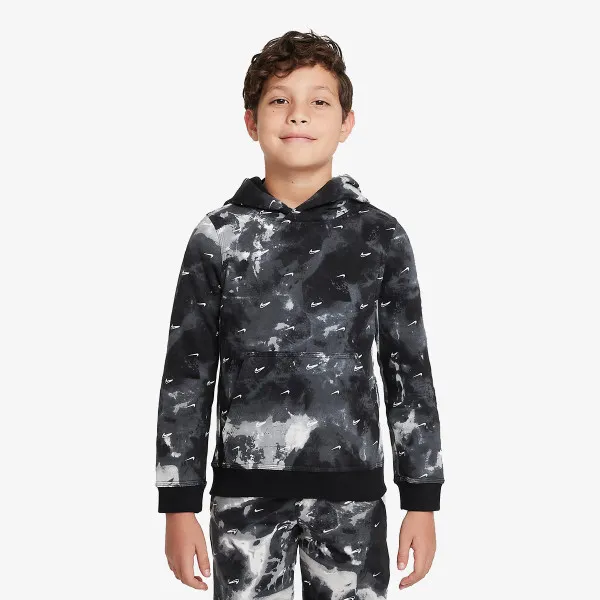 Nike B NSW CLUB FLC PO FT AOP HO22 