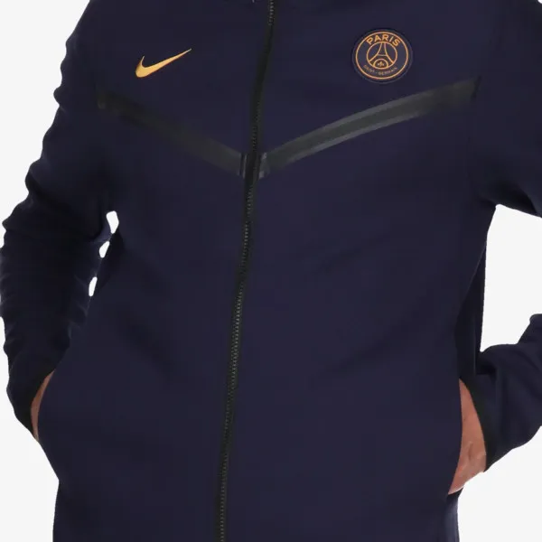 Nike PSG MNSW TCH FLC HOODIE FZWR 