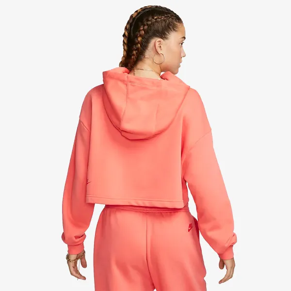 Nike W NSW FLC PO HOODIE CROP DNC 