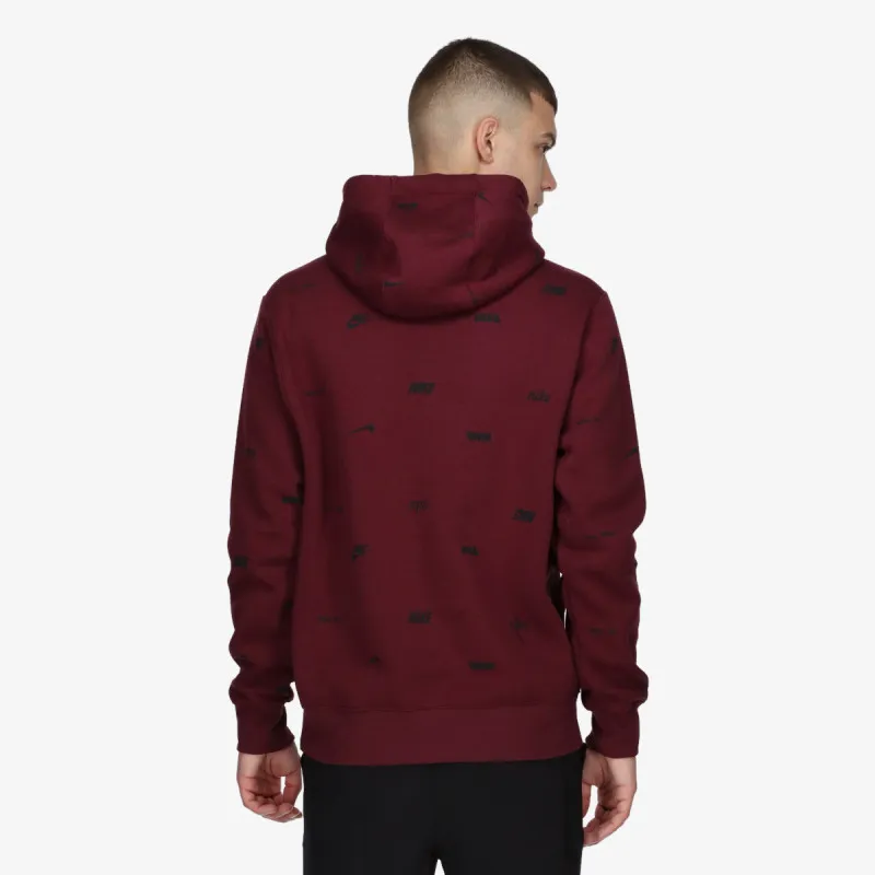 Nike M NK CLUB+ BB PO AOP HOODIE 