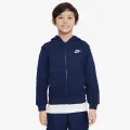 Nike K NSW CLUB FLC HD FZ LS LBR 