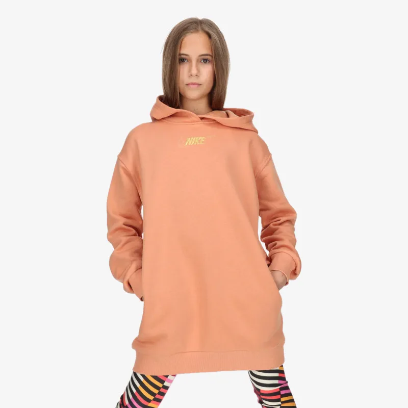 Nike G NSW CLUB FLC HDY DRSS SHNE 