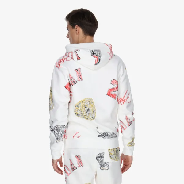 Nike M J ESS AOP FLC PO 
