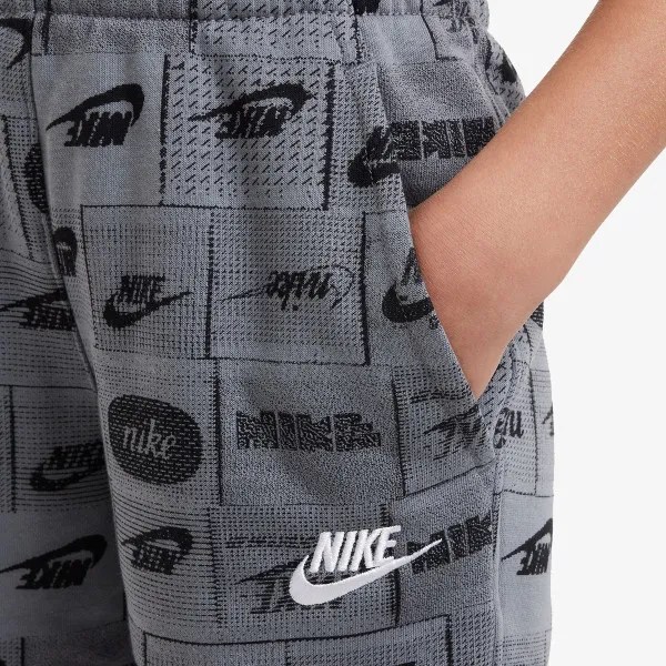 Nike K NSW CLUB FT SHORT AOP 