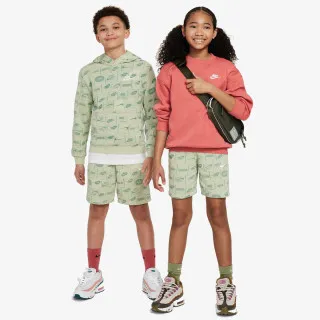 Nike K NSW CLUB FT SHORT AOP 