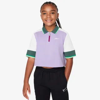 Nike G NSW SS CROP TOP NVLTY CAPS 