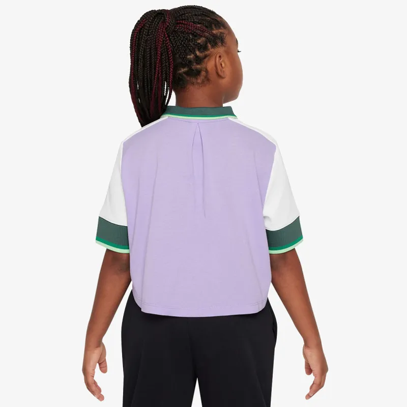 Nike G NSW SS CROP TOP NVLTY CAPS 