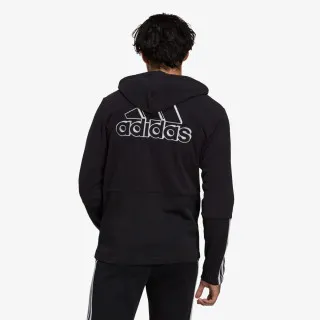 adidas ESSENTIALS POLAR FLEECE FULL ZIP 