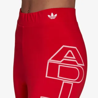 adidas LETTER SHORT TIGHTS MIDWAIST 
