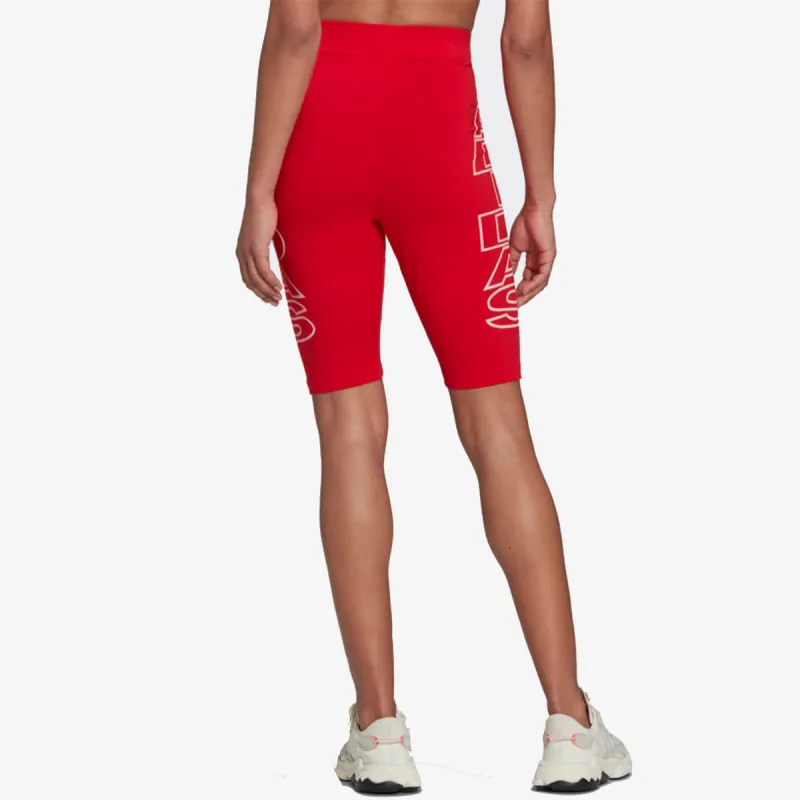 adidas LETTER SHORT TIGHTS MIDWAIST 