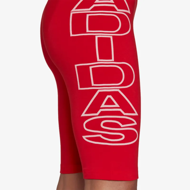 adidas LETTER SHORT TIGHTS MIDWAIST 