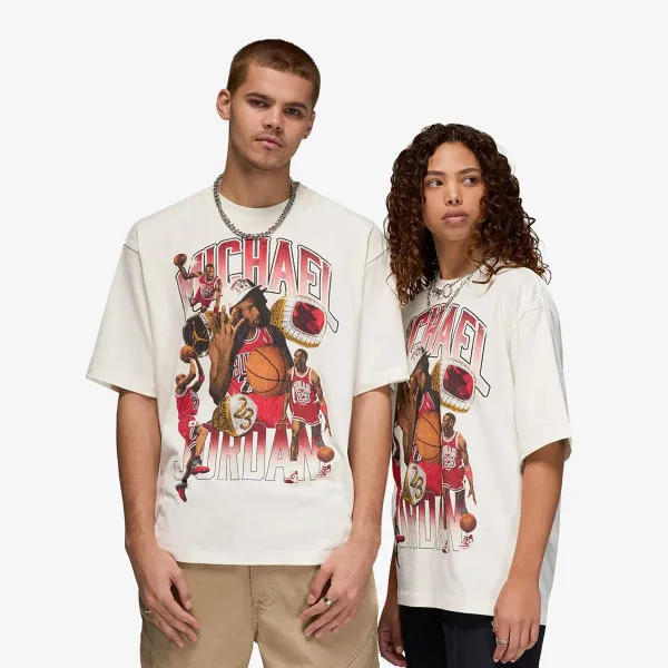 Nike M J FLT ESS GFX OVSZ SS CRW 