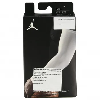 Nike JORDAN SHOOTER SLEEVES L/XL WHITE/BLACK 