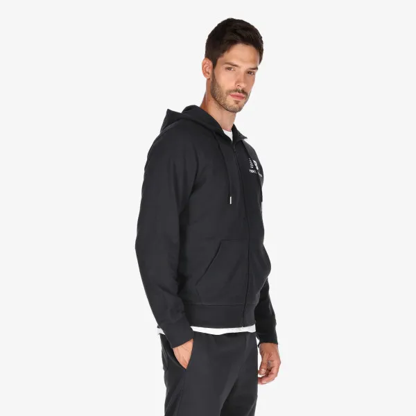 New Balance ESSENTIALS STACKED FULL ZIP HOODIE 