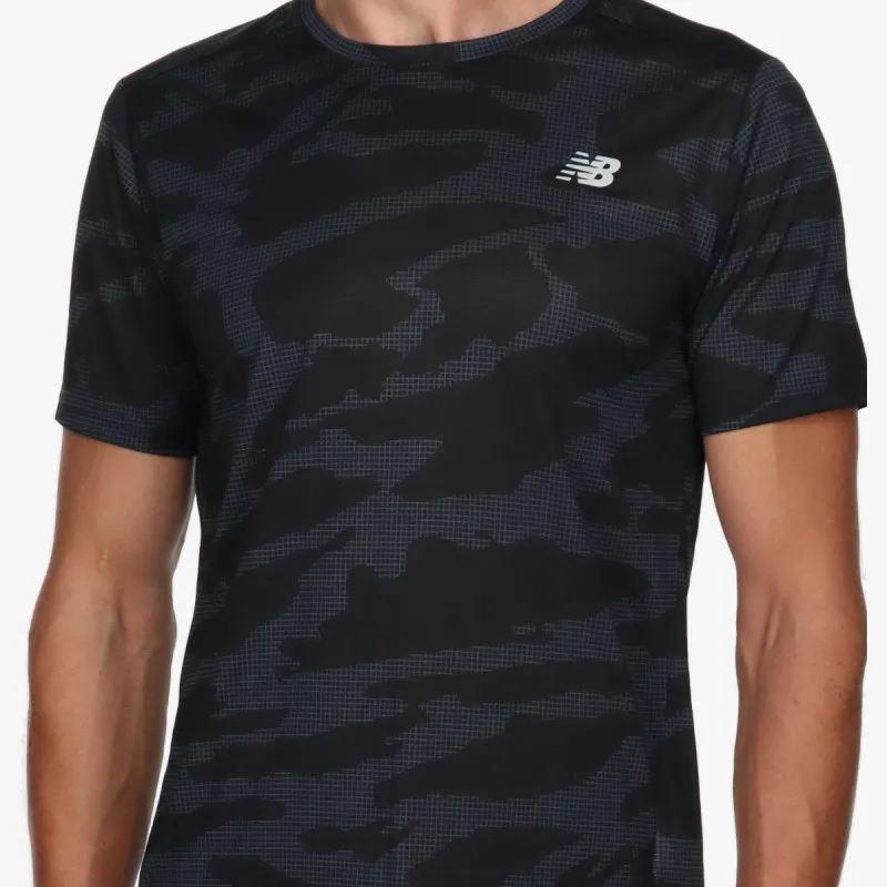New Balance Printed Accelerate Short Sleeve 