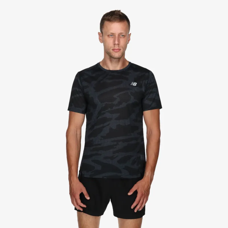 New Balance Printed Accelerate Short Sleeve 