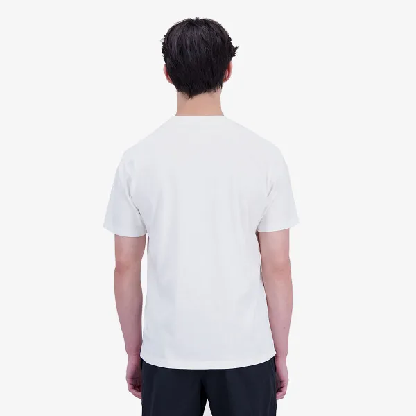 New Balance Hoops Graphic Cotton Jersey Short Sleeve 