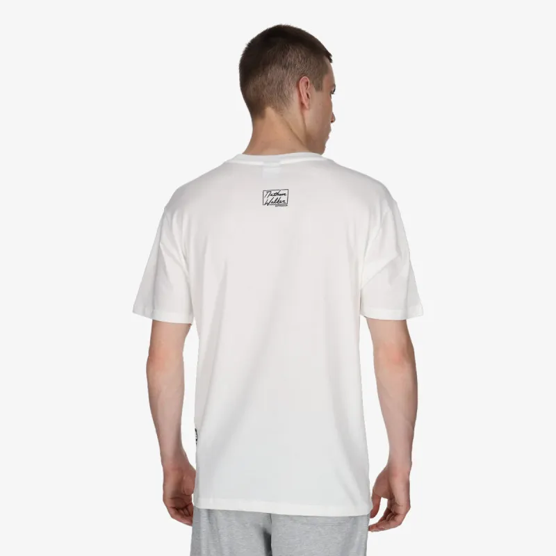 New Balance Hoops Cotton Jersey Short Sleeve T-shirt 