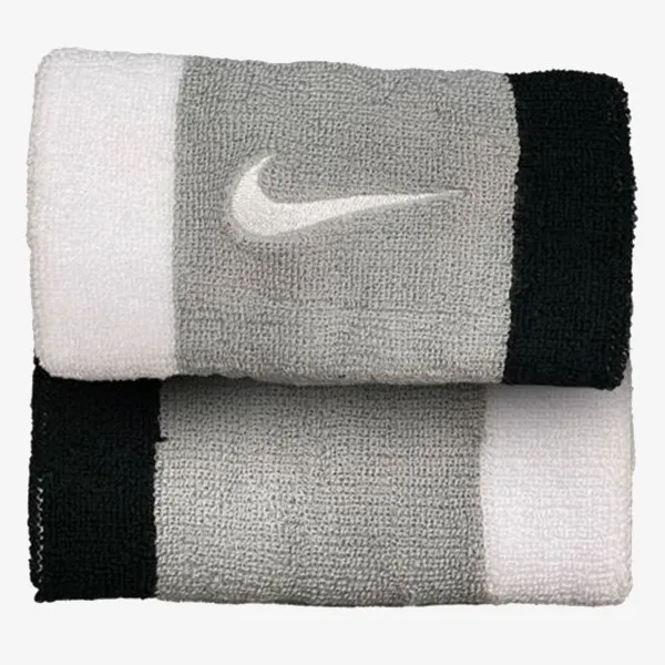 Nike SWOOSH DOUBLEWIDE WRISTBANDS 2 PK L 