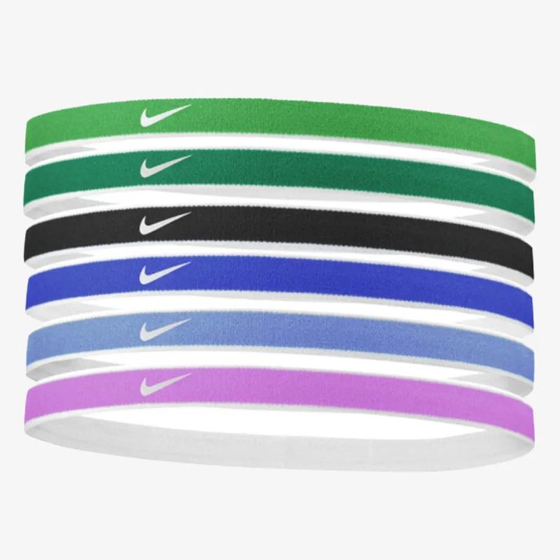 Nike NIKE SWOOSH SPORT HEADBANDS 6 PK TIPPED 
