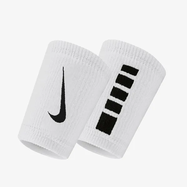 Nike NIKE ELITE DOUBLEWIDE WRISTBANDS 2 PK 