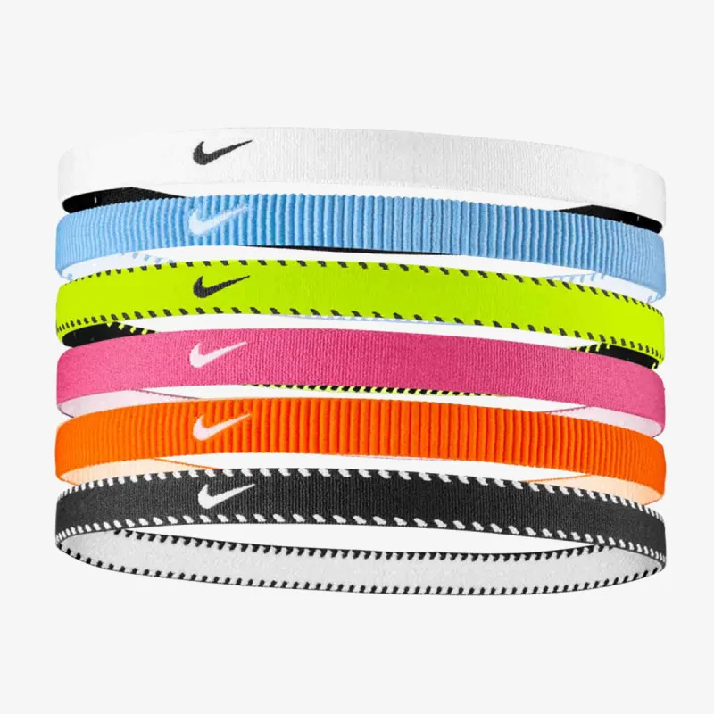 Nike NIKE FLEX CLASSIC HEADBANDS 6PK VOLT/VIV 