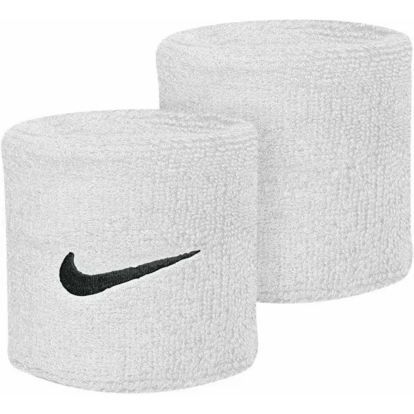 Nike NIKE SWOOSH DOUBLEWIDE WRISTBANDS WHITE/ 