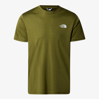 The North Face M REAXION RED BOX TEE - EU FOREST OLIVE 