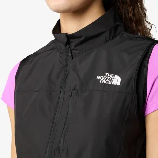 The North Face W HIGHER RUN WIND VEST TNF BLACK 