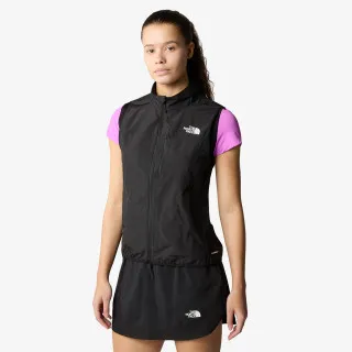 The North Face W HIGHER RUN WIND VEST TNF BLACK 