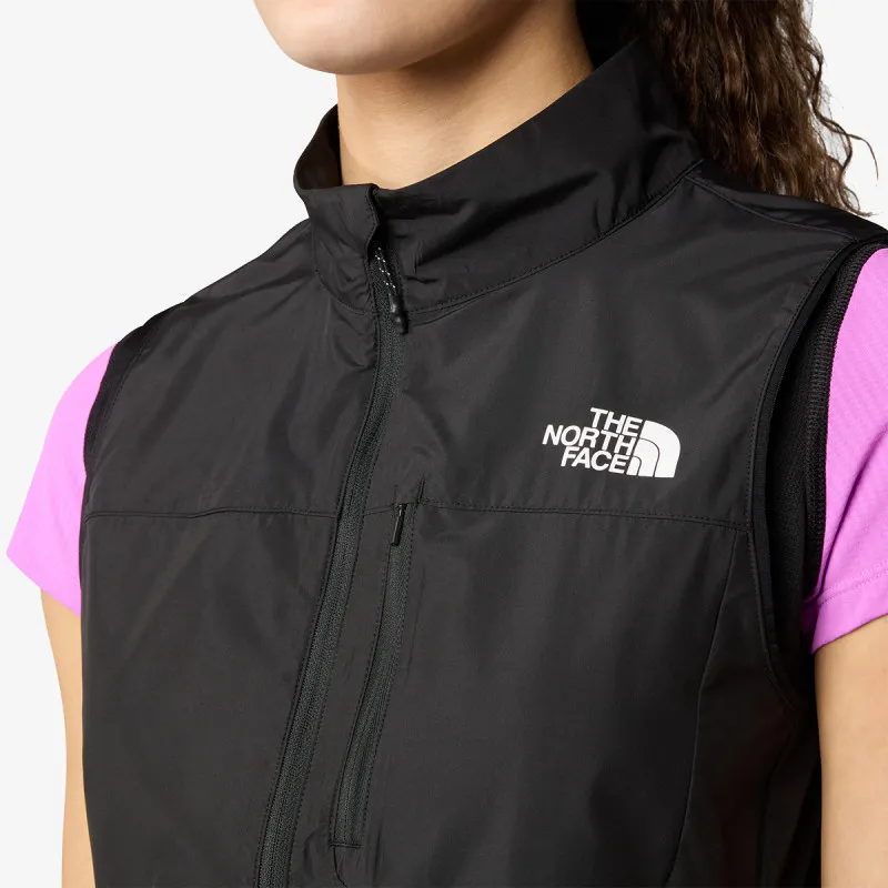 The North Face W HIGHER RUN WIND VEST TNF BLACK 