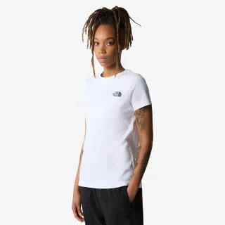 The North Face W S/S REDBOX TEE TNF WHITE 