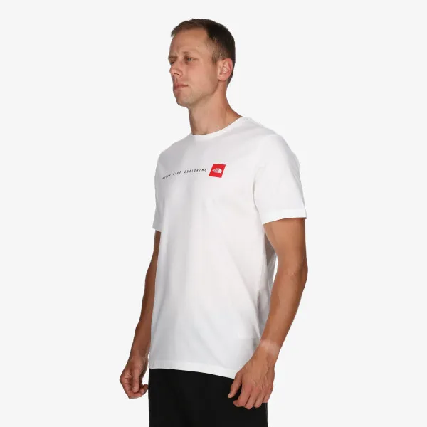 The North Face M S/S NEVER STOP EXPLORING TEE TNF WHITE 