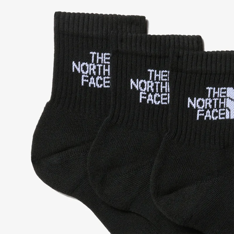 The North Face MULTI SPORT CUSH QUARTER SOCK 3P 