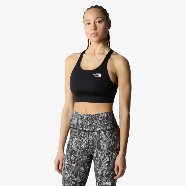 The North Face W FLEX REVERSIBLE BRA PRINT Asphalt Grey 