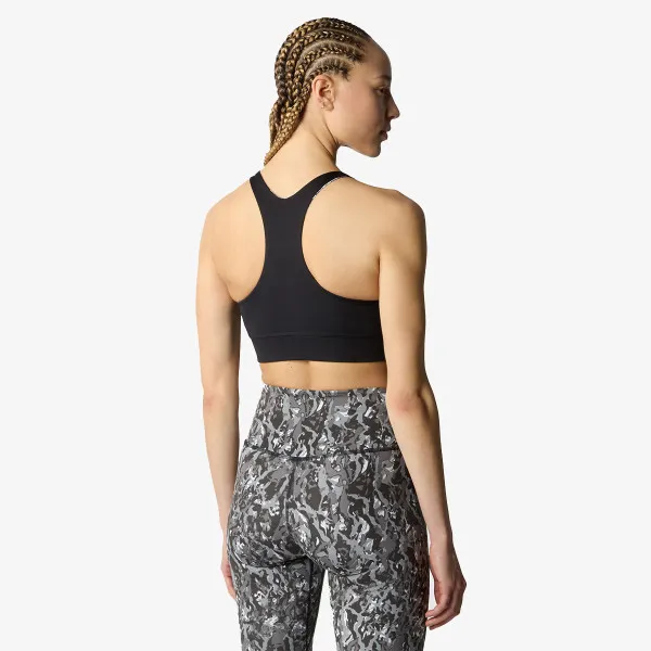 The North Face W FLEX REVERSIBLE BRA PRINT Asphalt Grey 