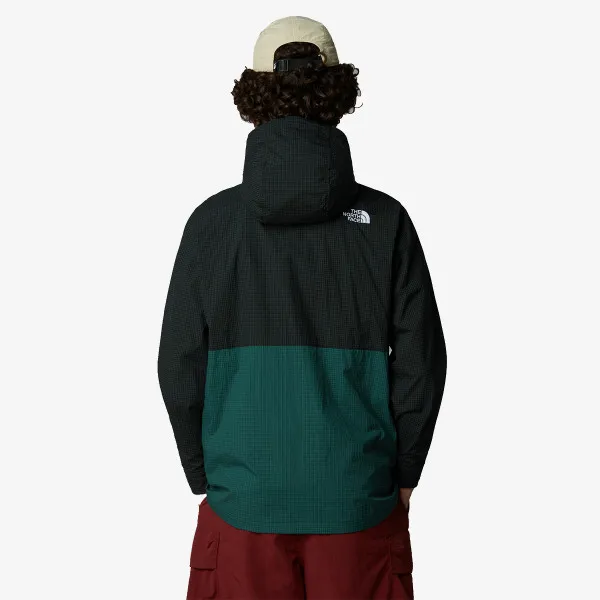 The North Face U ERSA WIND ANORAK Deep Nori-TNF Black 
